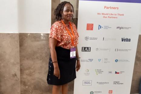 At the ECAS 2025 conference,June,2025,Prague, Czech Republic